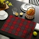 thumbnail image 5 of Christmas Placemats Restaurant Decoration Table Mats Insulation Mats Western Placemats Washable Insulation Placemats Home Kitchen Table Mats, 5 of 6