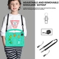 thumbnail image 2 of Dteck Crossbody Strap Kids Case for iPad Air 11 inch 2025 M3/iPad Pro 11 inch (M4) 2024/iPad Air 11 inch (M2) 2024,Cute EVA Hand Grip Case Shockproof Kickstand Cover with Shoulder Strap,Green, 2 of 6