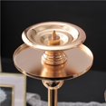 thumbnail image 2 of Candelabro De Vidrio Candelabro De Pie Estable Candelabro De Estilo Europeo Luz De Banquete Candelabro Multiusos Decoración Para El Hogar Oficina Hotel Speravity HA026767-01, 2 of 6
