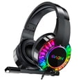 thumbnail image 1 of Audifonos Headset Gamer Para Pc Multiplataforma Gaon Sparta Black Gaon G605, 1 of 7