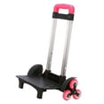 thumbnail image 4 of Carro de la compra con ruedas, carrito de mano, carretilla de mano portátil, altura ajustable para mudanzas, transporte para personas mayores al aire, 4 of 8