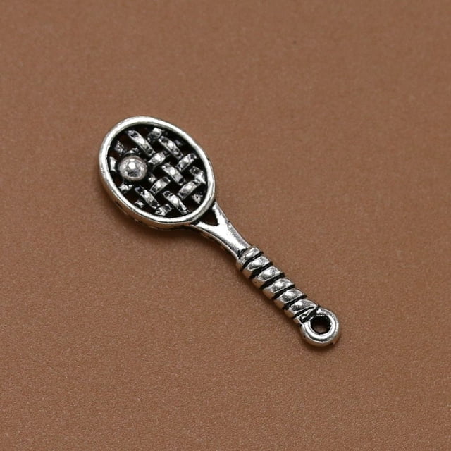 WASHWEPE 20Ud Charms Colgantes De Aleación Plateada Para Creación De Collares Y Pulseras
