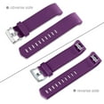 thumbnail image 4 of Tianle Bands Replacement Compatible with Fitbit Charge 2, 3-Pack, Large Plum/Gray/Black, 4 of 9