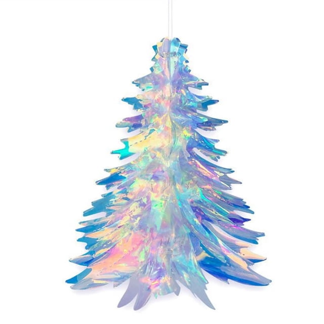 Naiovety Papel emergente navideño colorido. Fácil instalación, diseño, material, para colgar. Ideal para fiestas, reuniones y exhibiciones Decoración del hogar Deslumbrante