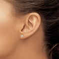 thumbnail image 3 of Auriga Fine Jewelry 925 Sterling Silver Rhodium-plated Celtic Knot Post Stud Earrings for Women, 3 of 6