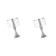 thumbnail image 3 of Inteprter Candle Holder Table Centerpiece for Wedding H Vase Flower Decor Plata 33 cm 2piezas, 3 of 4