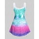 thumbnail image 2 of Vestido de Sol Talla Extra Rosegal Vestidos casuales de talla grande, 2 of 5