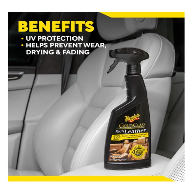 Meguiar's Gold Class Rich Leather Cleaner & Conditioner, 15.2 oz photo 5