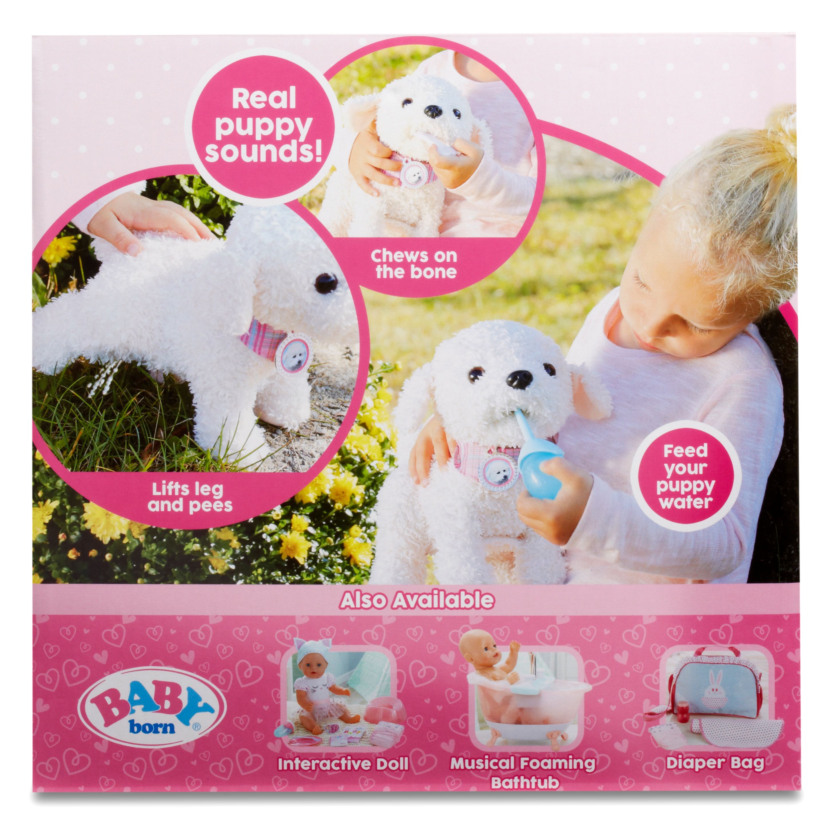 baby born puppy doodle toy