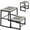 Grey, variant on BTY2 Step Stools for Adults & Kids, Heavy Duty 2-in-1 Stepping Stools Adjustable Retractable Wooden Stool, Metal Frame, Non-Slip Bedside Foot Stool, for Bed, Kitchen, Bathroom, RV Step - Rustic Brown