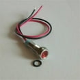 thumbnail image 3 of 220v 6mm Indicadora Lámpara De Prueba De Agua Para Electrónica Color Rojo Azul -3 Unidades shamjiam Luz indicadora de metal LED, 3 of 8
