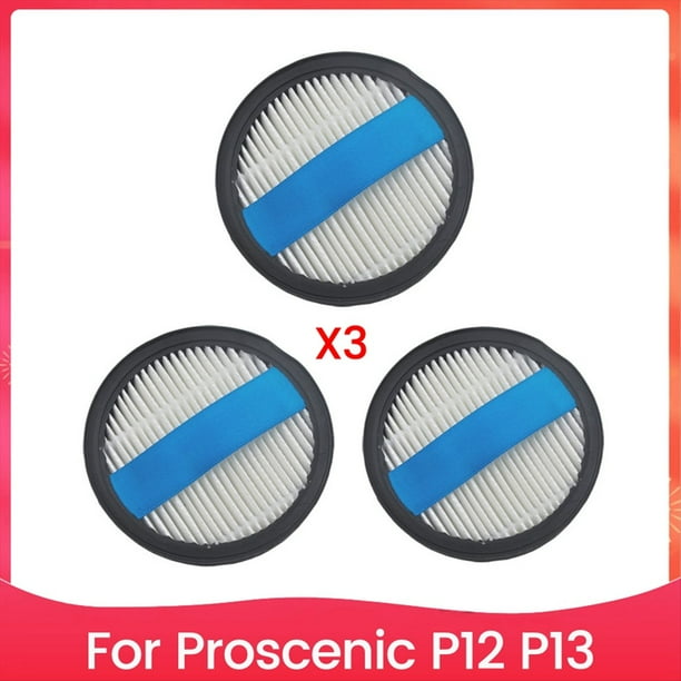 3 Piezas Filtros HEPA, Accesorios y Repuestos para Aspiradoras P12 y P13.