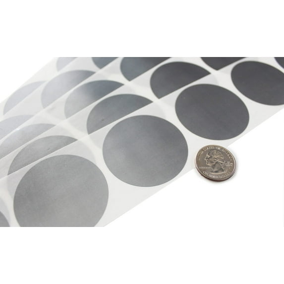 Silver 2" Round Scratch Off Labels - 5,000 Labels