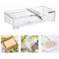 thumbnail image 4 of PH Soap Beveler Planer Soap Trimming Tools Acrylic Adjustable Soap Beveling with Drawer for Handmade Soaps DIY Craft Soap Making Trimming Beveling Clear, 4 of 7