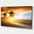 thumbnail image 3 of Design Art - Caribbean Seashore Sunset, 3 of 3