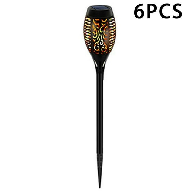 THORMN Lampe Solaire à Flamme Led Pratique pour Induction Extérieure Jardin Cour Lampe Décorative Projecteur Extérieur