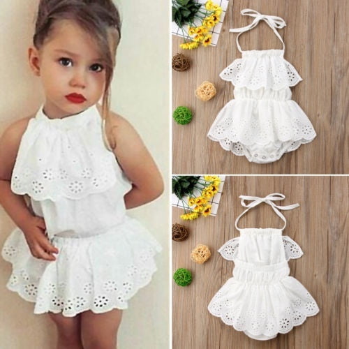 baby lace romper