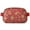 Red Christmas Gingerbread, variant on Red Christmas Icon Pattern Cute Fanny Packs for Women,Travel Waterproof Crossbody Fanny Bags Waist Purse for Women Anti Theft Adjustable Strap for Running Travel Cycling