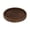 Brown1, variant on Round Wooden Pillar Candle Holder Tray, Distressed Farmhouse Decor Plate, Solid Wood Centerpiece for Coffee Table Kitchen Counter Living Room