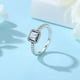 thumbnail image 4 of Anillos de plata de ley 925 para mujer, sortija Original con forma de corona, corazón, espoleta, compromiso, boda, oro rosa, cristal, joyería de lujo, 4 of 4