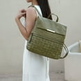 thumbnail image 3 of MKF Collection Alba Women Convertible Backpack Bag Vegan Leather Bookbag Purse Handbag Fashion Travel Daypack Bag by Mia K - Khaki Beige, 3 of 8