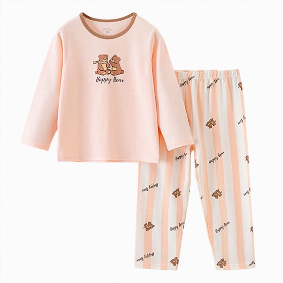yboeqw Girls Clothes 2 Piece Crew Neck Long Sleeve Tops and Pants Set Fall Winter Loungewear with Pockets Outfits Set,Size 2-3 Years