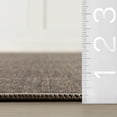thumbnail image 2 of Rugs USA x Nate Berkus Palmer Modern Solid Washable Area Rug, 6' x 9', Palmer Burgundy, 2 of 7
