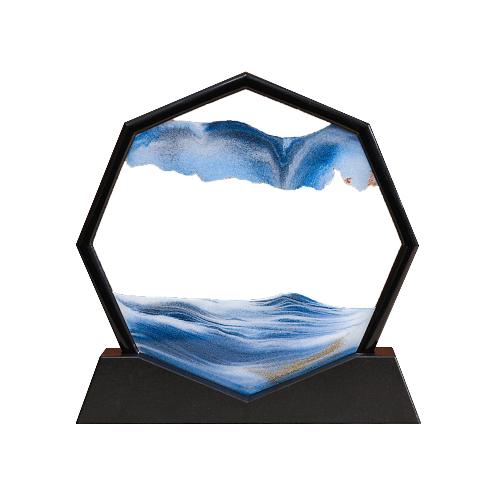 Aimiya Quicksand Art Painting Octagonal 3D Dynamic in Motion Sand Art