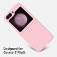 thumbnail image 2 of Compatible for Samsung Galaxy Z Flip 5 5G Case, [Anti-Scratch Shockproof] [Anti-Fingerprint & Oil Resistant] [Ultra-Thin Free Folding] Precise Cover Case for Galaxy Z Flip 5, 2023(Pink), 2 of 14