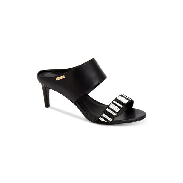 calvin klein flat mules