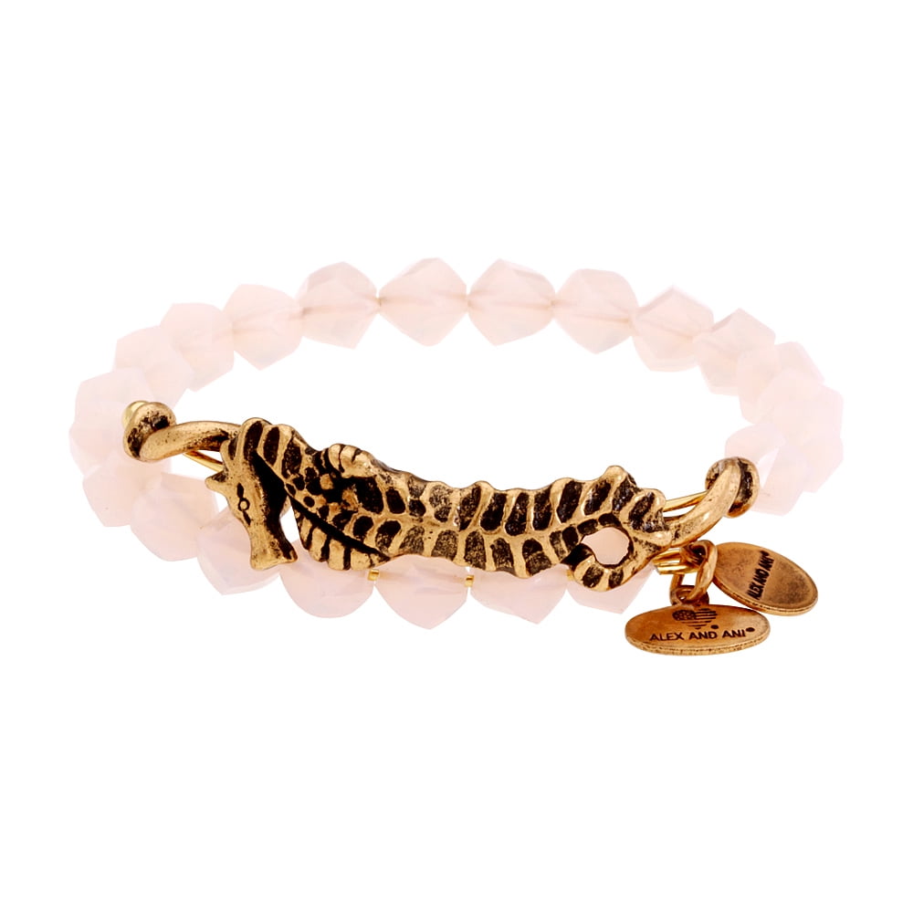 SHORE SEAHORSE WRAP Rafaelian Gold Bangle New WithTag Card Box