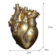 thumbnail image 4 of Jarrón anatómico con forma de corazón, maceta nórdica para arte corporal, jarrón S, 4 of 4