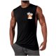 thumbnail image 1 of Camisetas de Algodón de Cuello Alto para Mujeres Pullover Deportivo de Alta Elasticidad sin Mangas, Cuello Redondo Tanque de Fitness para Entrenamientos Y Ocasional, 1 of 5