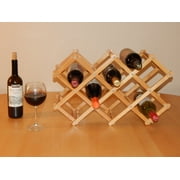Timber Valley 8 Bottle Bamboo Tabletop Wine Rack by Mid America Home & Garden