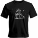 thumbnail image 1 of Camisetas gráficas vintage de manga corta con diseño de muñeco de nieve navideño para hombre, 1 of 8