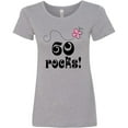 thumbnail image 3 of Inktastic 60th Birthday 60 Rocks Women's T-Shirt, 3 of 5