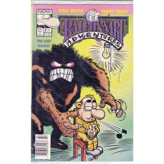 Ralph Snart: The Lost Issues #2 (Newsstand) (with card) VF ; Now Comic Book