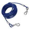 thumbnail image 1 of Cable Amarre Para Perros Cable De Acero Azul 6 Mm X 3 Metros, 1 of 8