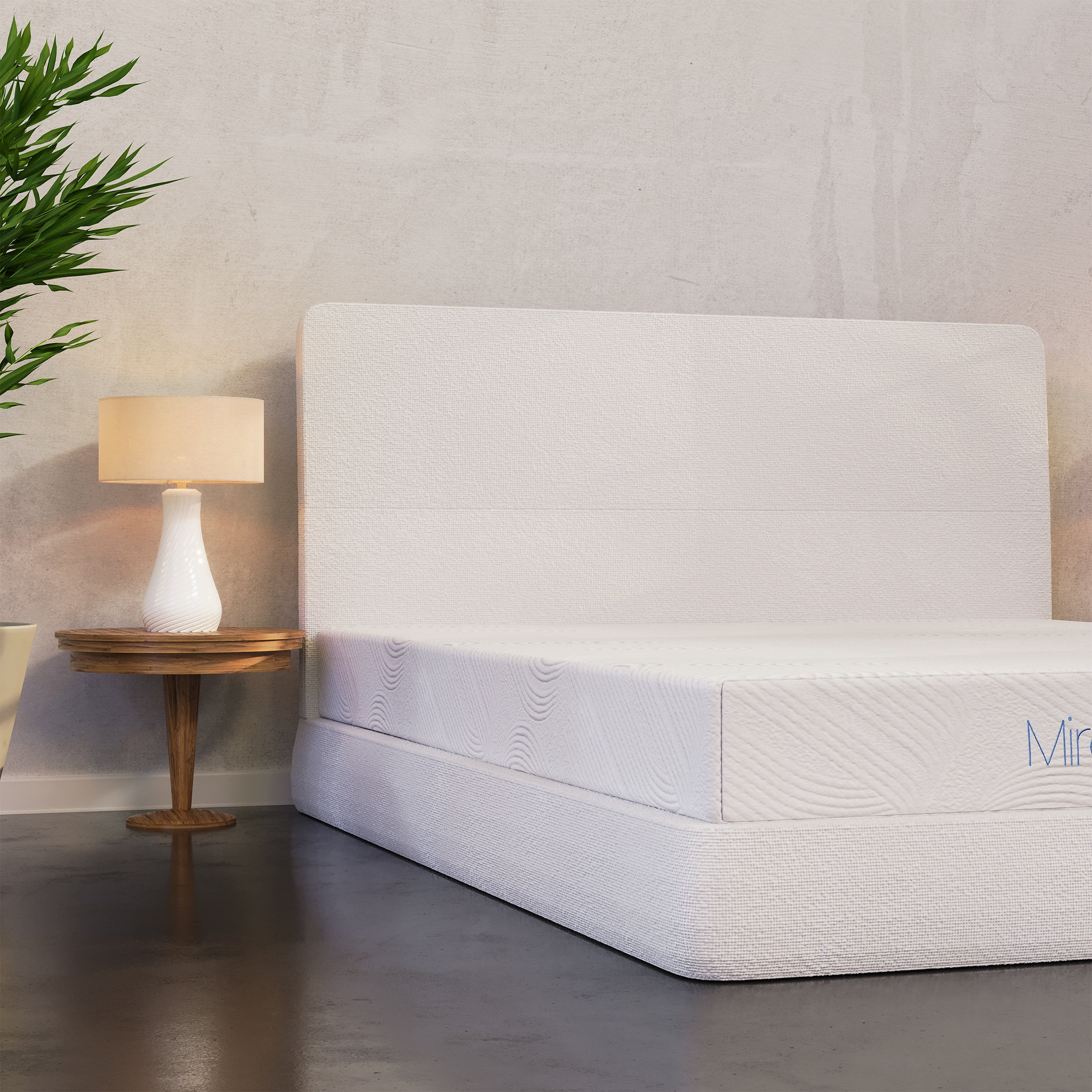Miree 8" Queen Medium Tight Top Cooling Gel Memory Foam Mattress in a Box