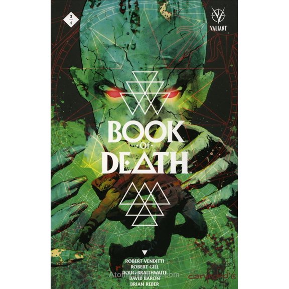 Book Of Death #3A VF ; Valiant Comic Book