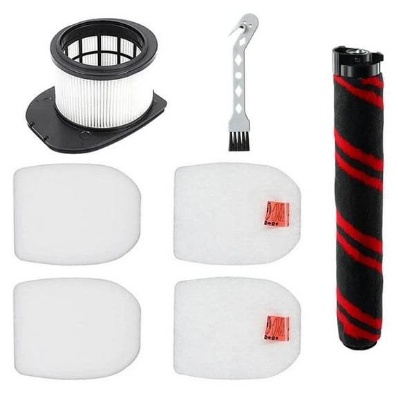 Complete Filter Solution Set for Shark Cordless Vacuums Including Main Brush