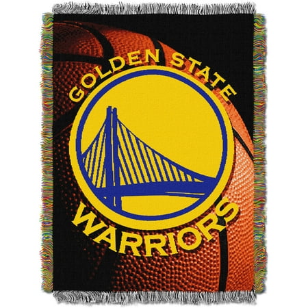 NBA 48" x 60" Photo Real Series Tapestry Throw, Warriors