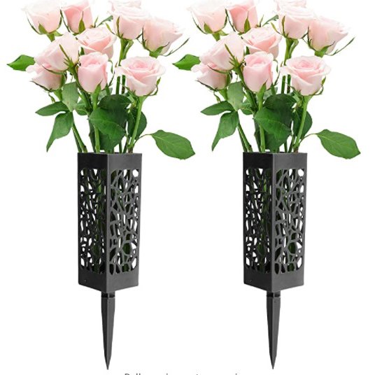 Ground Cemetery Vases