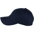 thumbnail image 3 of Gorra de béisbol unisex clásica en blanco de perfil bajo de algodón sin construir Vhermosa ZJWJ064, 3 of 4