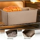 thumbnail image 2 of Molde para pan antiadherente, rectangular, para hornear pan, caja para tostadas, molde de metal con tapa, molde para hornear en la cocina, 2 of 7