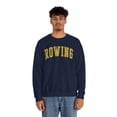 thumbnail image 5 of Rowing Rower Sweatshirt Gifts Crew Neck Shirt Long Sleeve Unisex, 5 of 7