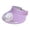 Purple, variant on Translucent USB Charging Fan Baseball Hat - PP+ABS+Polyester Material, 3-Speed Adjustable, 48-60cm Head Circumference, Suitable for Adults Kids, Outdoor Use