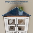 thumbnail image 7 of Danolapsi 67" Tall Corner Storage Cabinet with Lights, Farmhouse Corner Hutch Display Cabinet with Glass Doors, Wooden Storage Organizer for Kitchen, Living Room, Bathroom, 7 of 7
