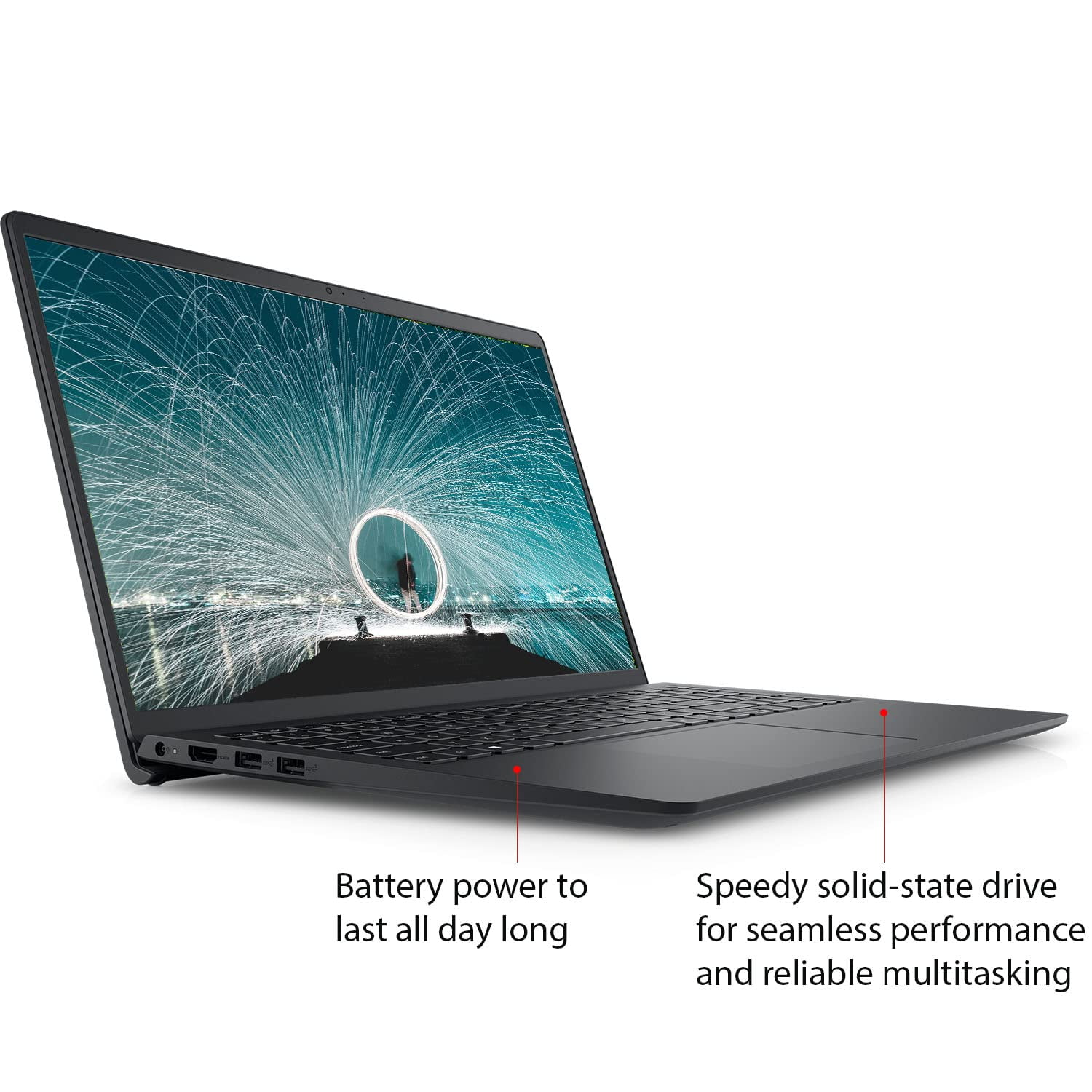 Dell Inspiron 15 3000 Laptop, 15.6'' FHD Screen, Intel Core i3