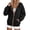 sweatshirt for women -Z2 Black, variant on Daznico Women's Zip Hoodie Hooded Sweatshirt Jacket with Side Pockets Soft Cozy Relaxed Outerwear for Wear,XL